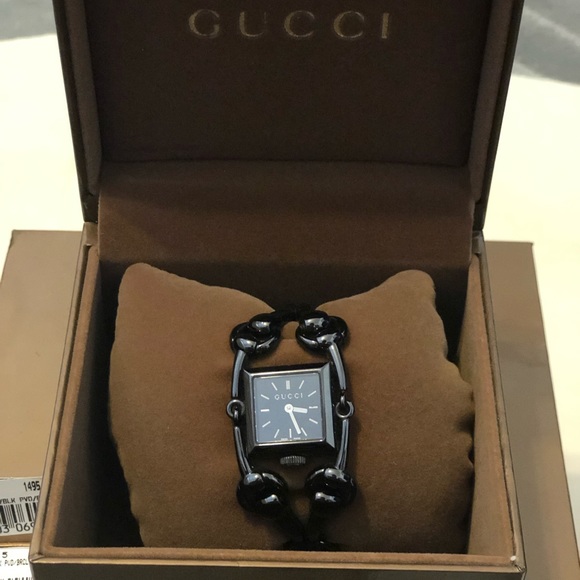 Authentic Gucci Black Signoria Women Watch - Picture 3 of 8